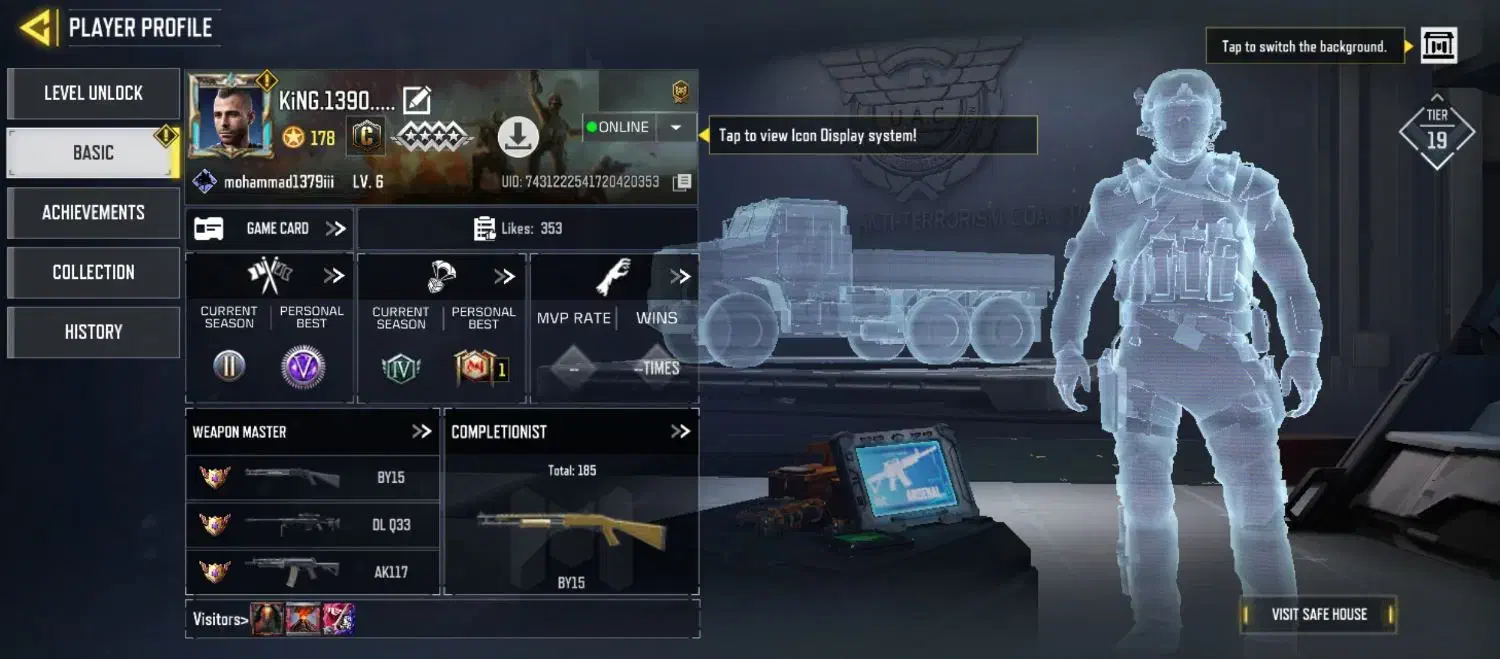 اکانت کالاف|کنسول، بازی ویدئویی و آنلاین|کاشمر, |دیوار