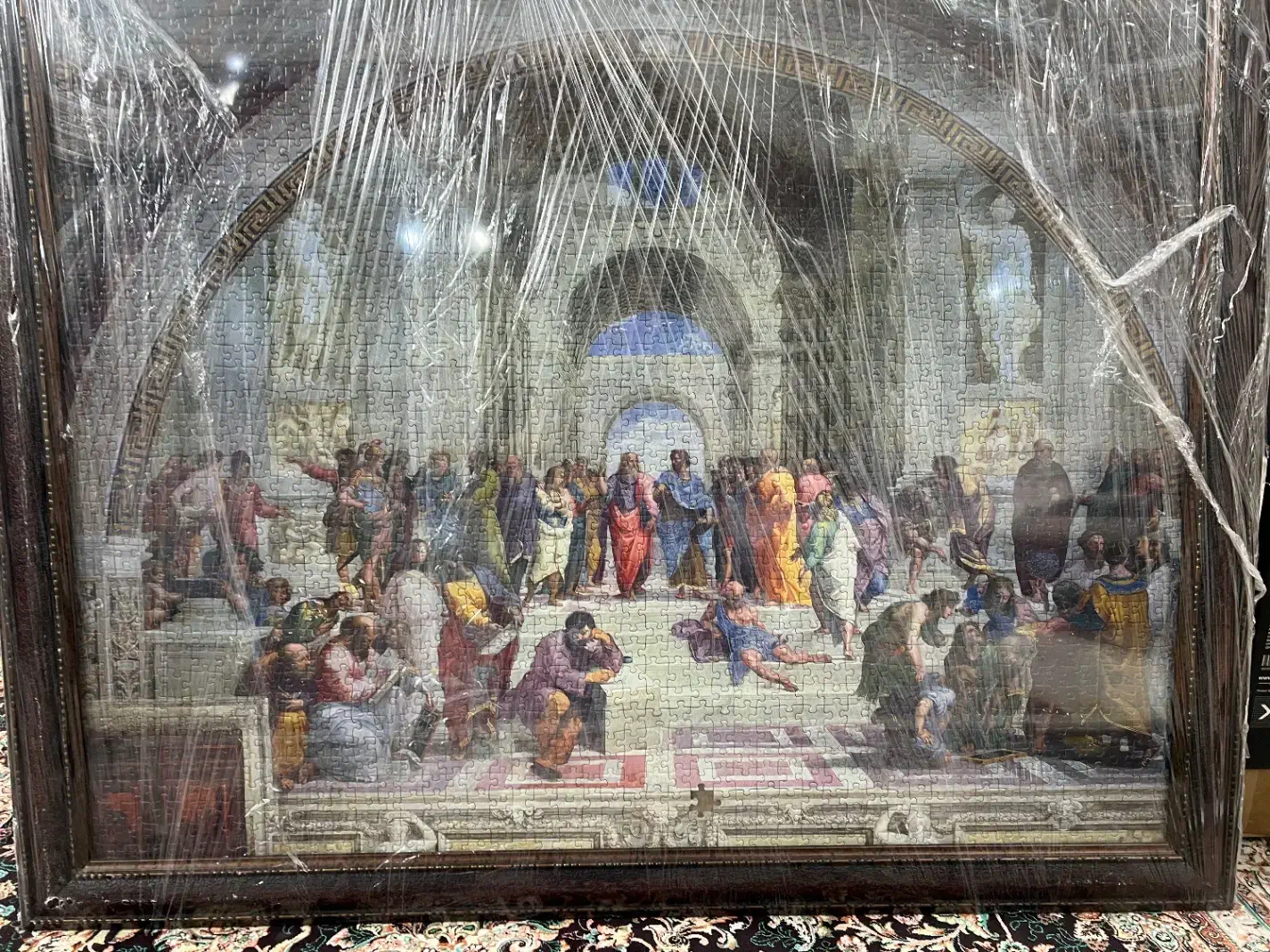 تابلو پازلی ۲۵۰۰قطعه|تابلو، نقاشی، عکس|مشهد, سرافرازان|دیوار