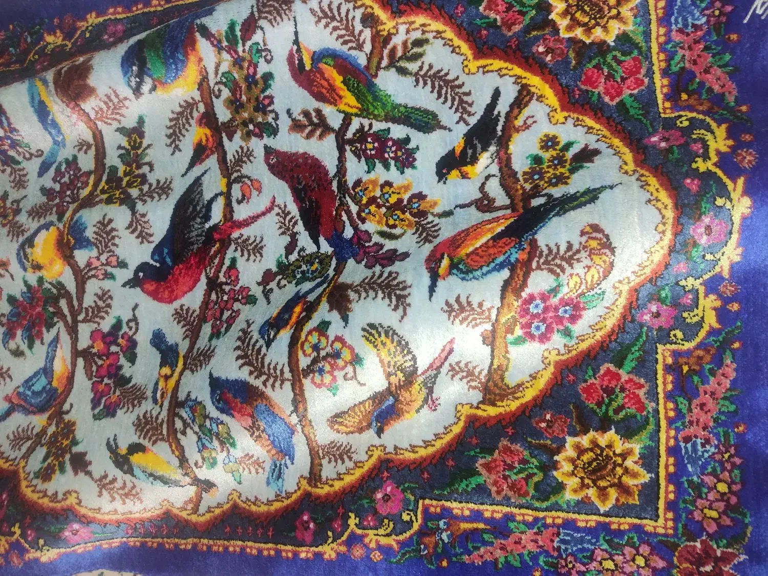 فرش تمام ابریشم|فرش|تهران, گلستان (شهرک راه آهن)|دیوار