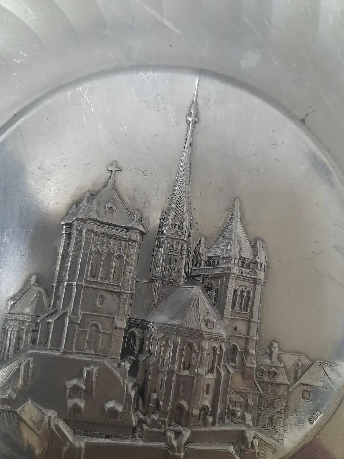 بشقاب دکوری بسیار زیبا|کلکسیون اشیاء عتیقه|اصفهان, خانه اصفهان|دیوار