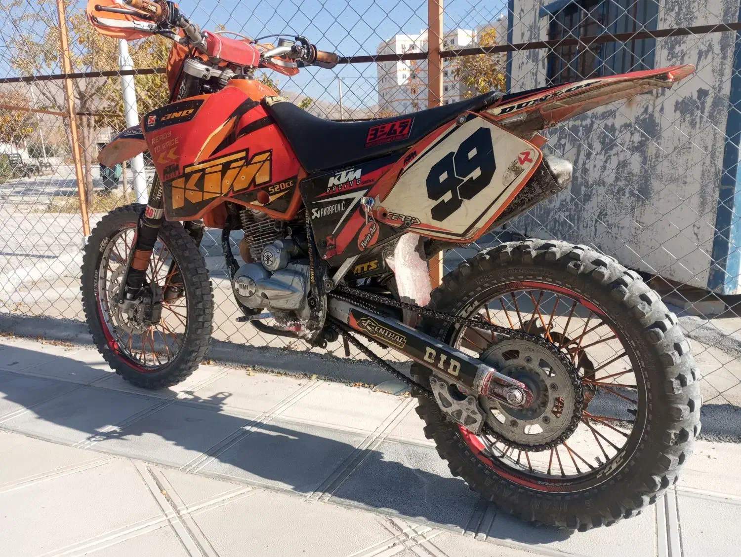 موتور کراس اندرو کی تی ام ۳۵۰ هوا خنک|موتورسیکلت|بجنورد, |دیوار