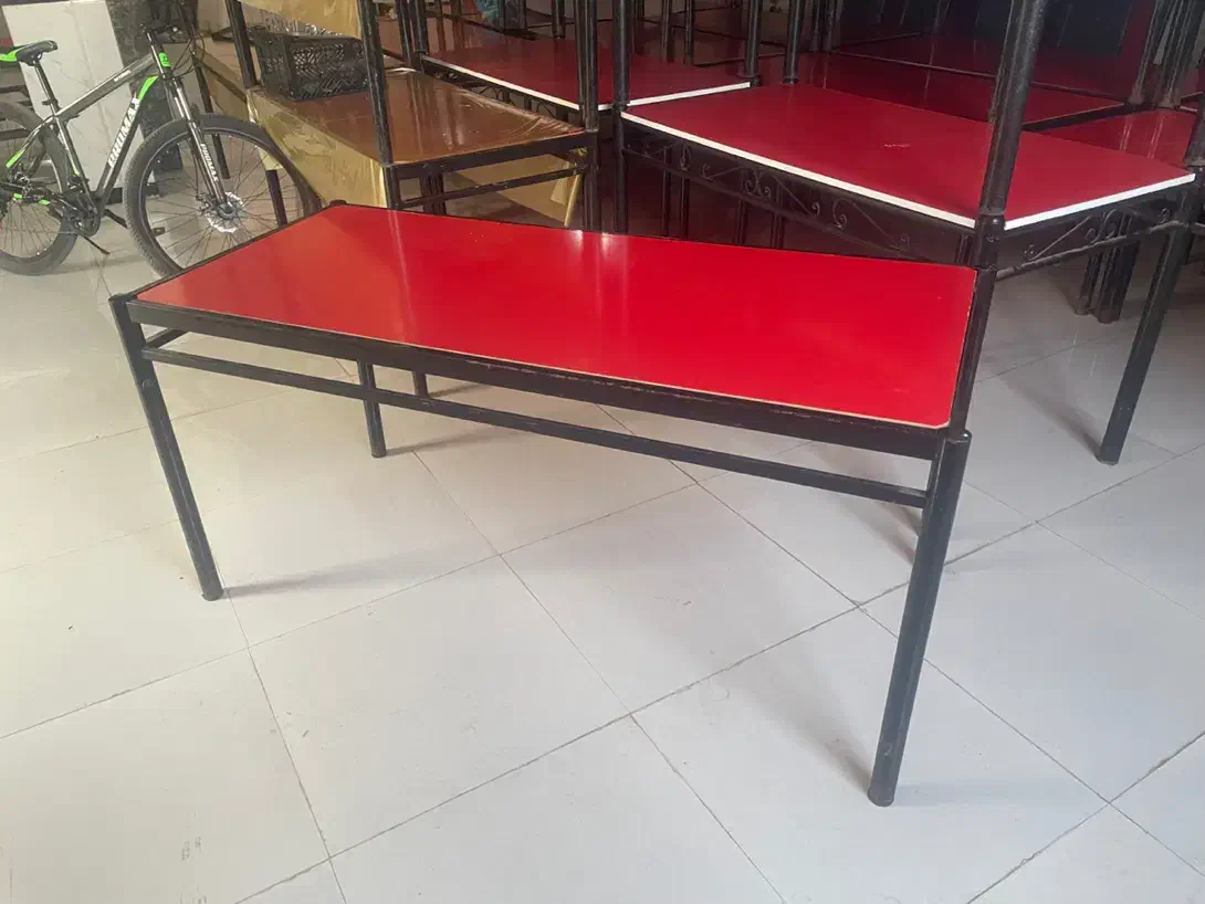 میز غذا خوری فلزی۶ نفره|میز و صندلی غذاخوری|میاندوآب, |دیوار