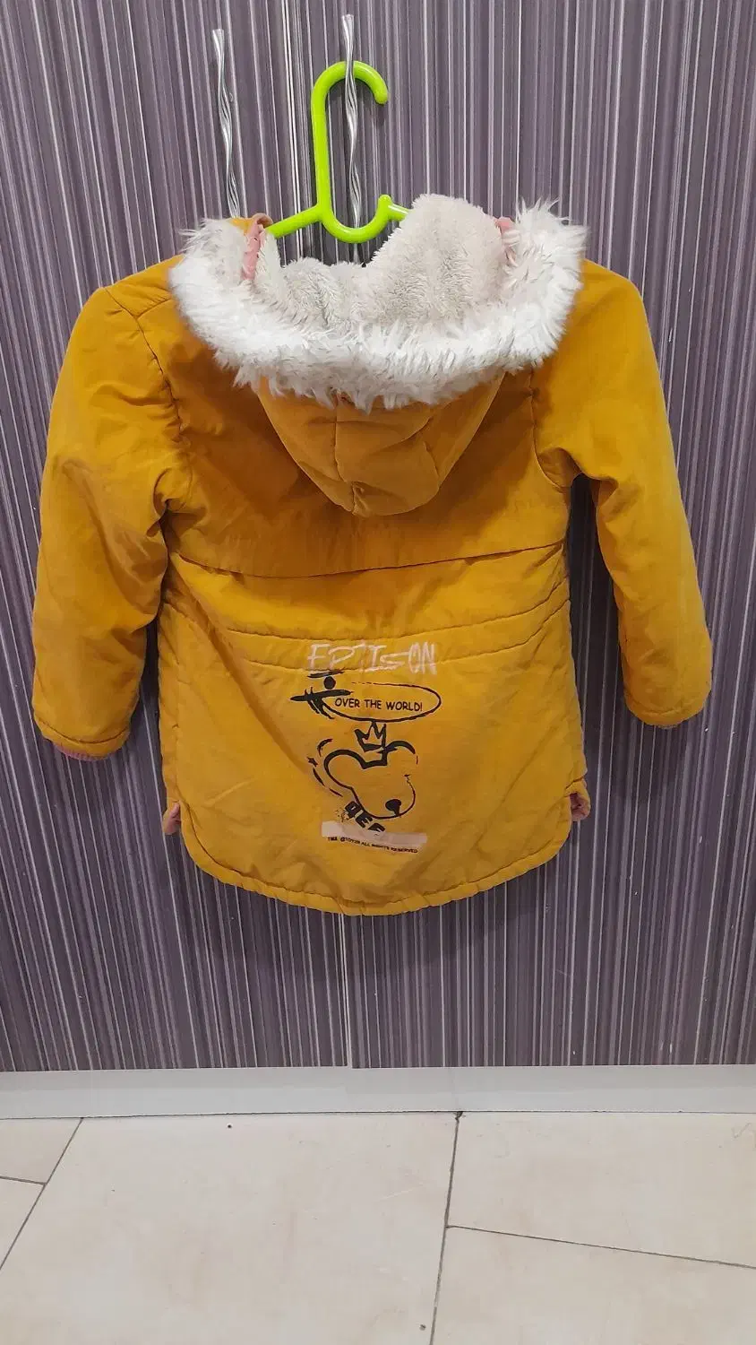 کاپشن دخترانه مناسب ۷تا ۱۰ سال|کفش و لباس بچه|بومهن, |دیوار