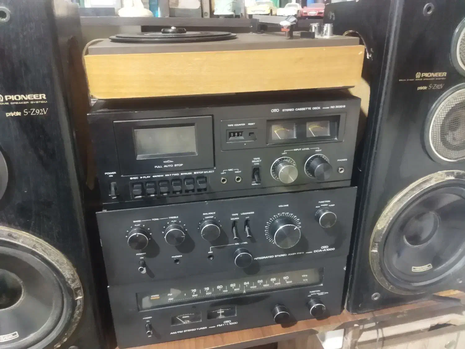 ست دک ، امپ OTTO(سانیو )|سیستم صوتی خانگی|کرج, کلاک بالا|دیوار