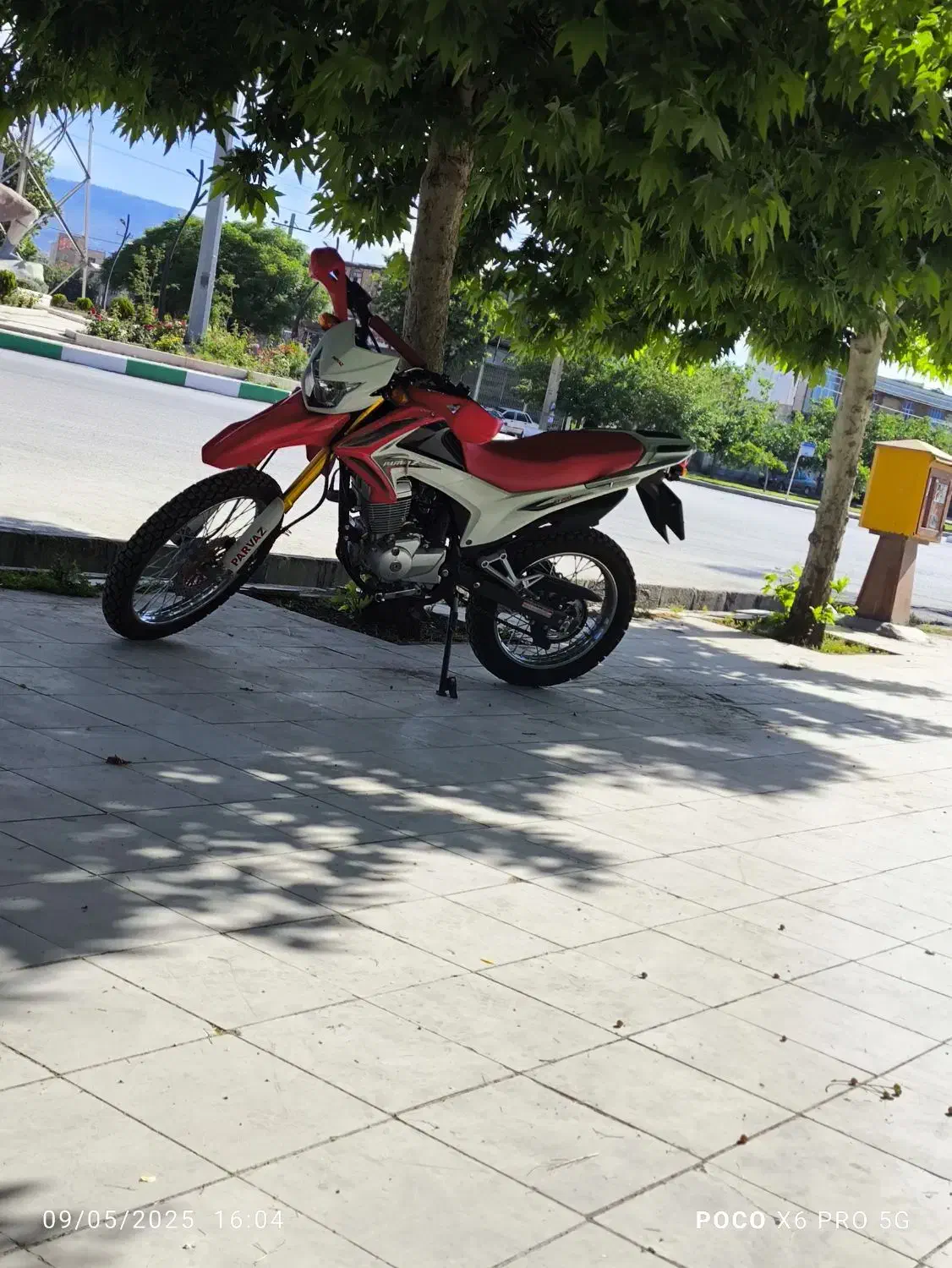 موتور تریل مدل پرواز|موتورسیکلت|خرمآباد, |دیوار