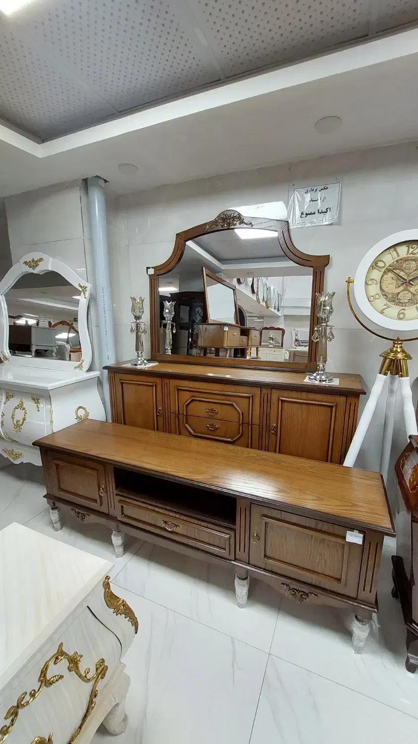 میزتلویزیون.آینه‌کنسول.چوبی.لیانا|میز تلویزیون|ارومیه, |دیوار