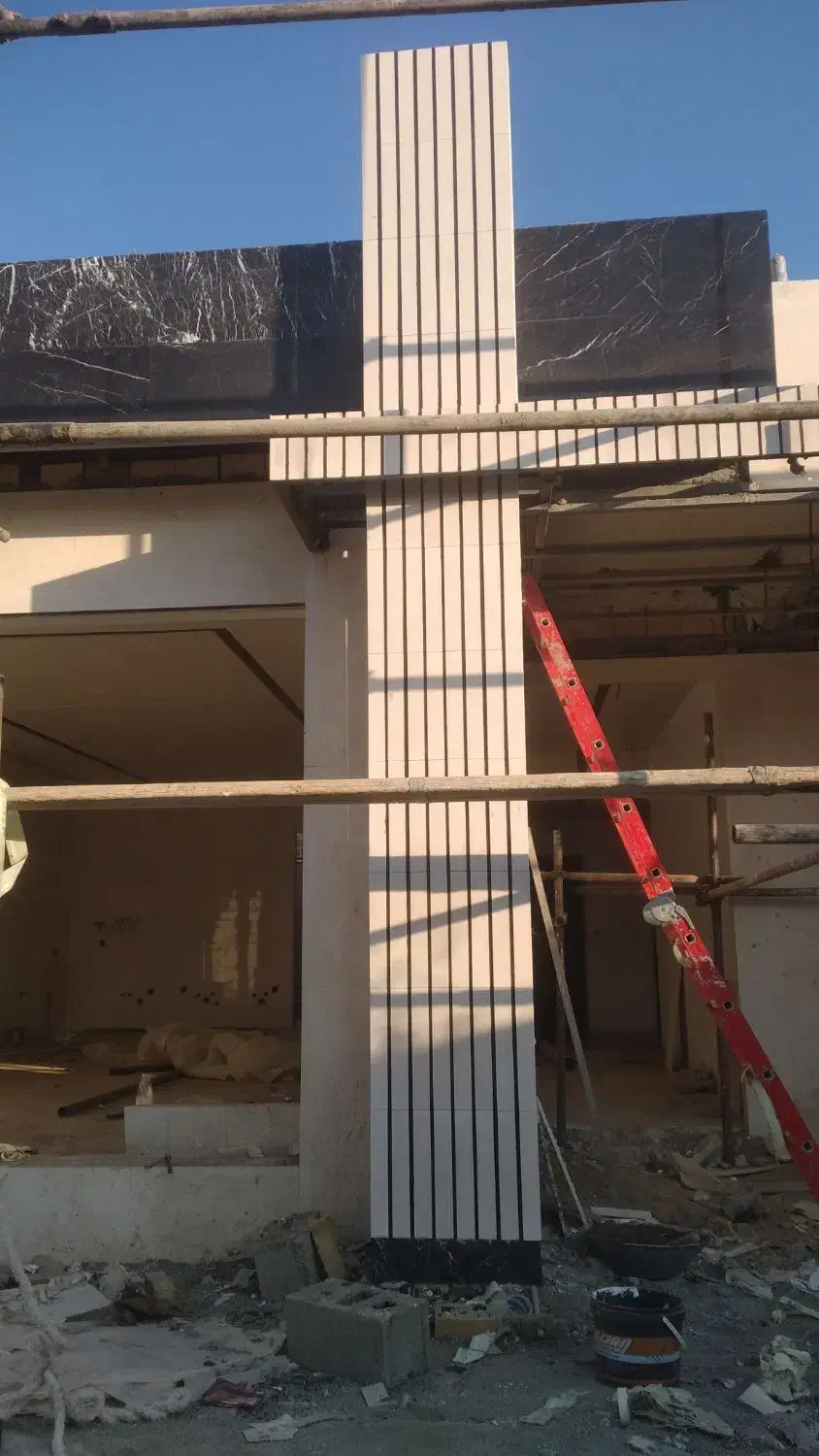 سنگکاری نما کاشی سرامیگ|خدمات پیشه و مهارت|کرج, حسین آباد (اکبر آباد)|دیوار