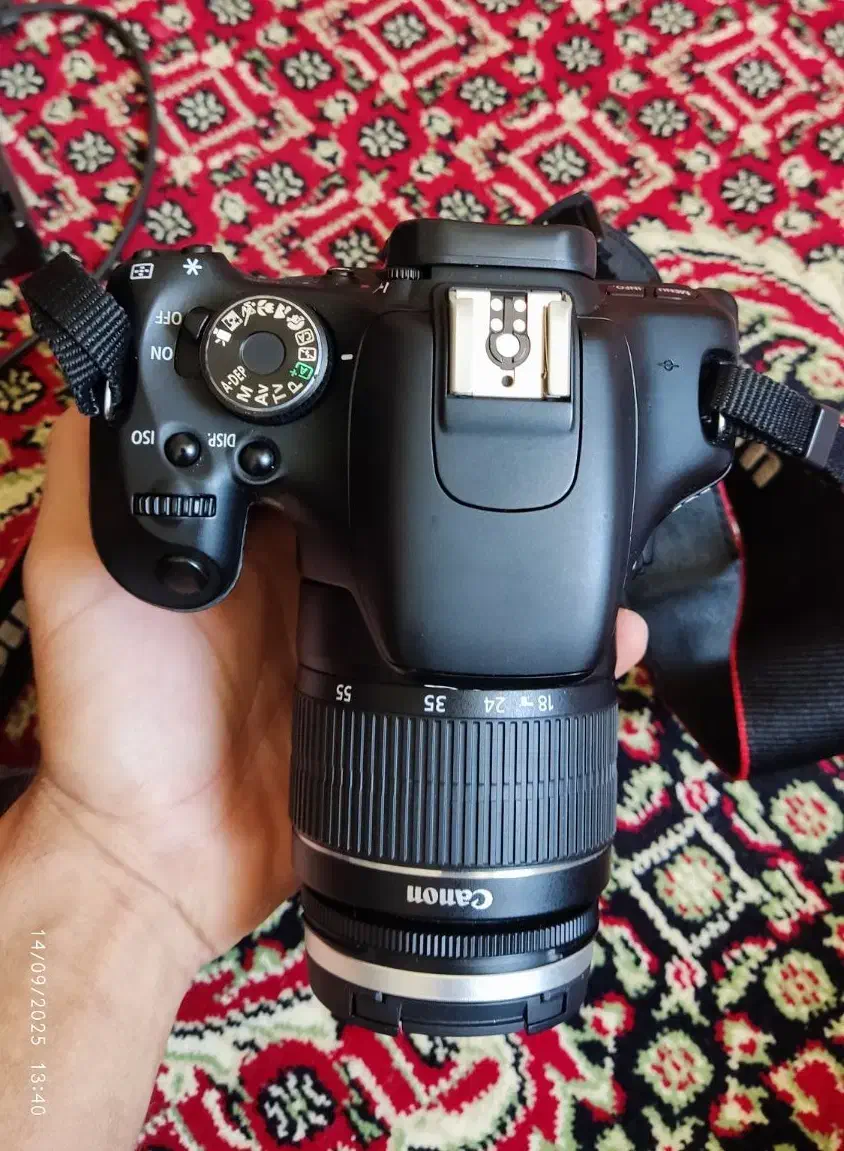 دوربین عکاسی حرفه ای کنون 600D(X5) +رینگ لایت+پایه|دوربین عکاسی و فیلم‌برداری|تکاب, |دیوار