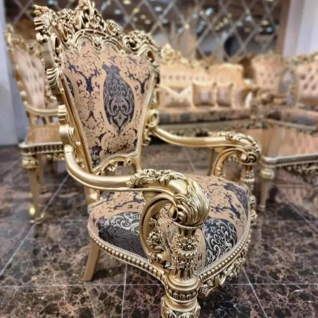 مبل کلاسیک خاطره/جهیزیه/مصری سلطنتی|مبلمان خانگی و میز عسلی|گلستان (تهران), |دیوار