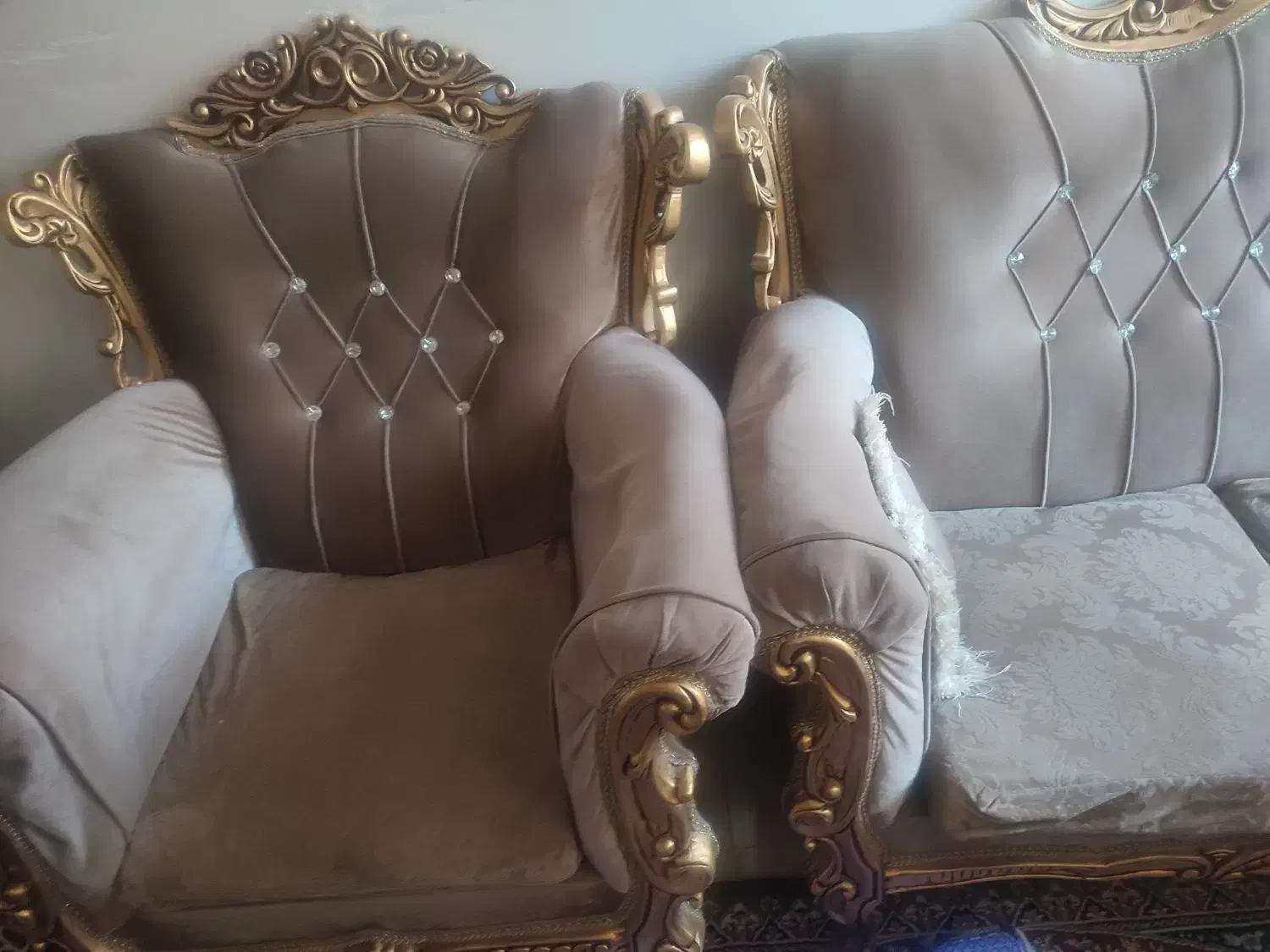 مبل سلطنتی|مبلمان خانگی و میز عسلی|کاشان, فاز ۲ ناجی آباد|دیوار