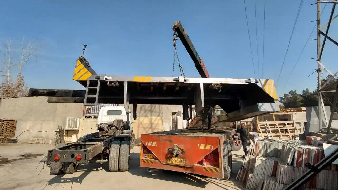 کفی جرثقیل تک درحد نو|خودرو سنگین|اصفهان, برزان|دیوار