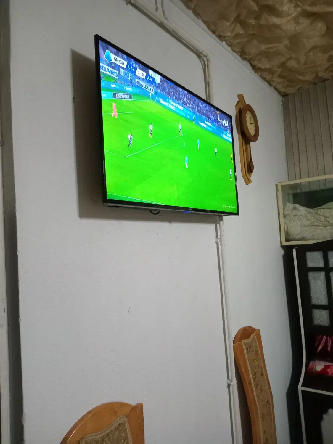 تلوزیون سام|تلویزیون و پروژکتور|رشت, کوی قدس|دیوار