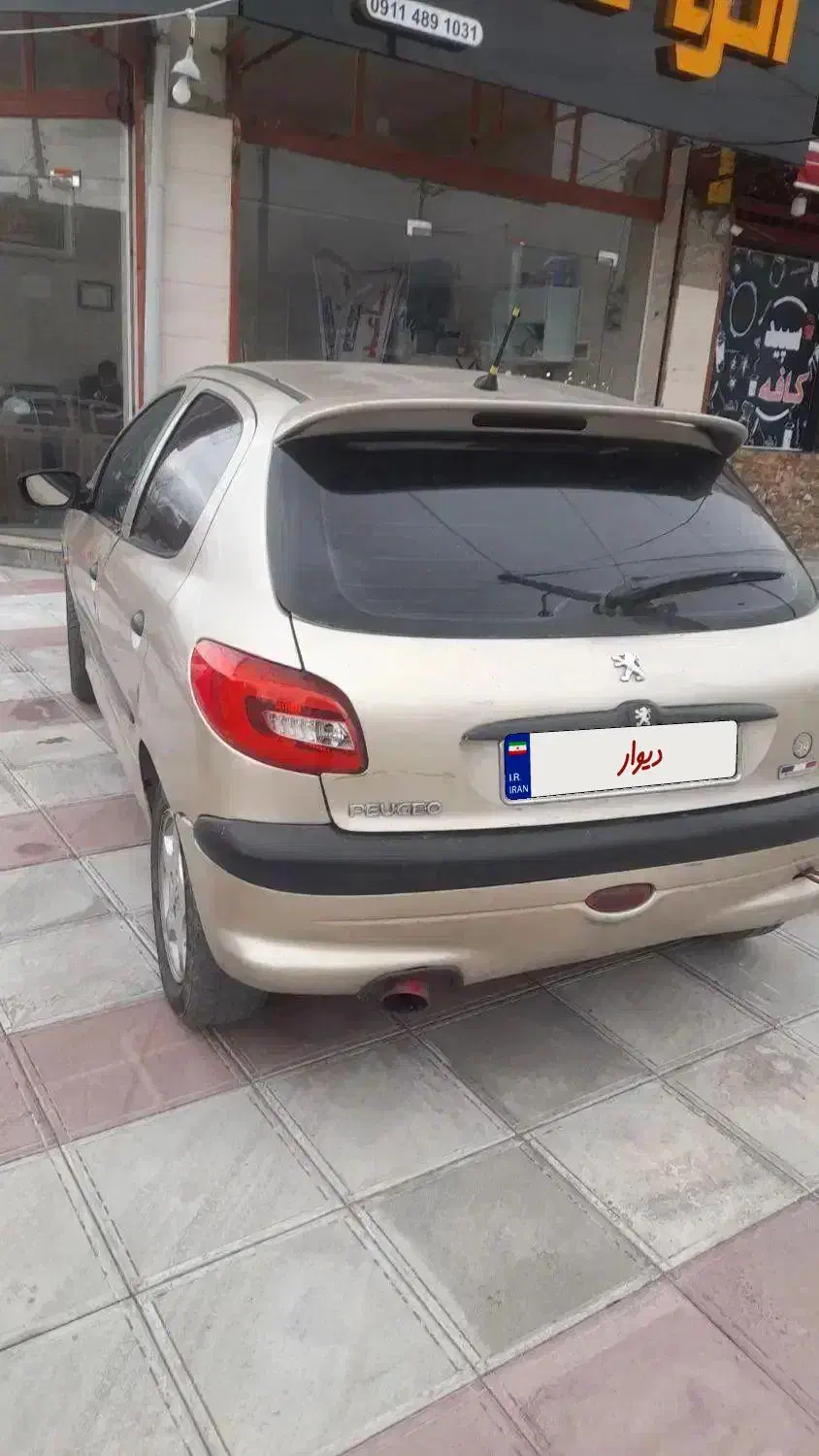 ۲۰۶ تیپ ۲ مدل ۱۳۸۲|خودرو سواری و وانت|رشت, چله خانه|دیوار