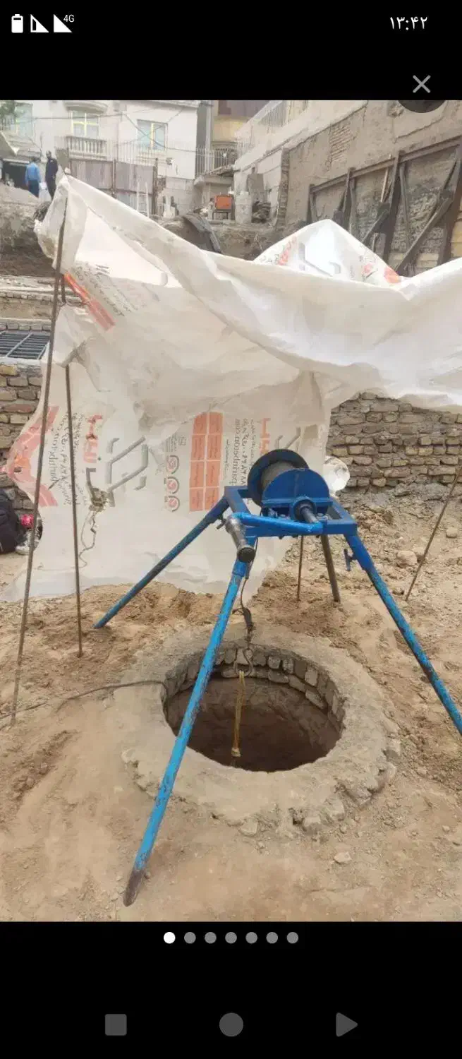 مقنی چاه حفر چاه|خدمات پیشه و مهارت|نیشابور, پنجراه|دیوار