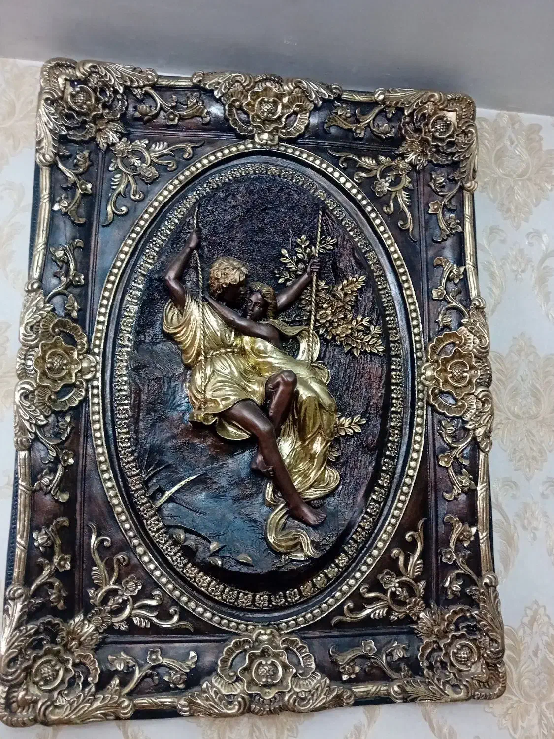 تابلو طلاکوب|تابلو، نقاشی، عکس|ماهدشت, |دیوار