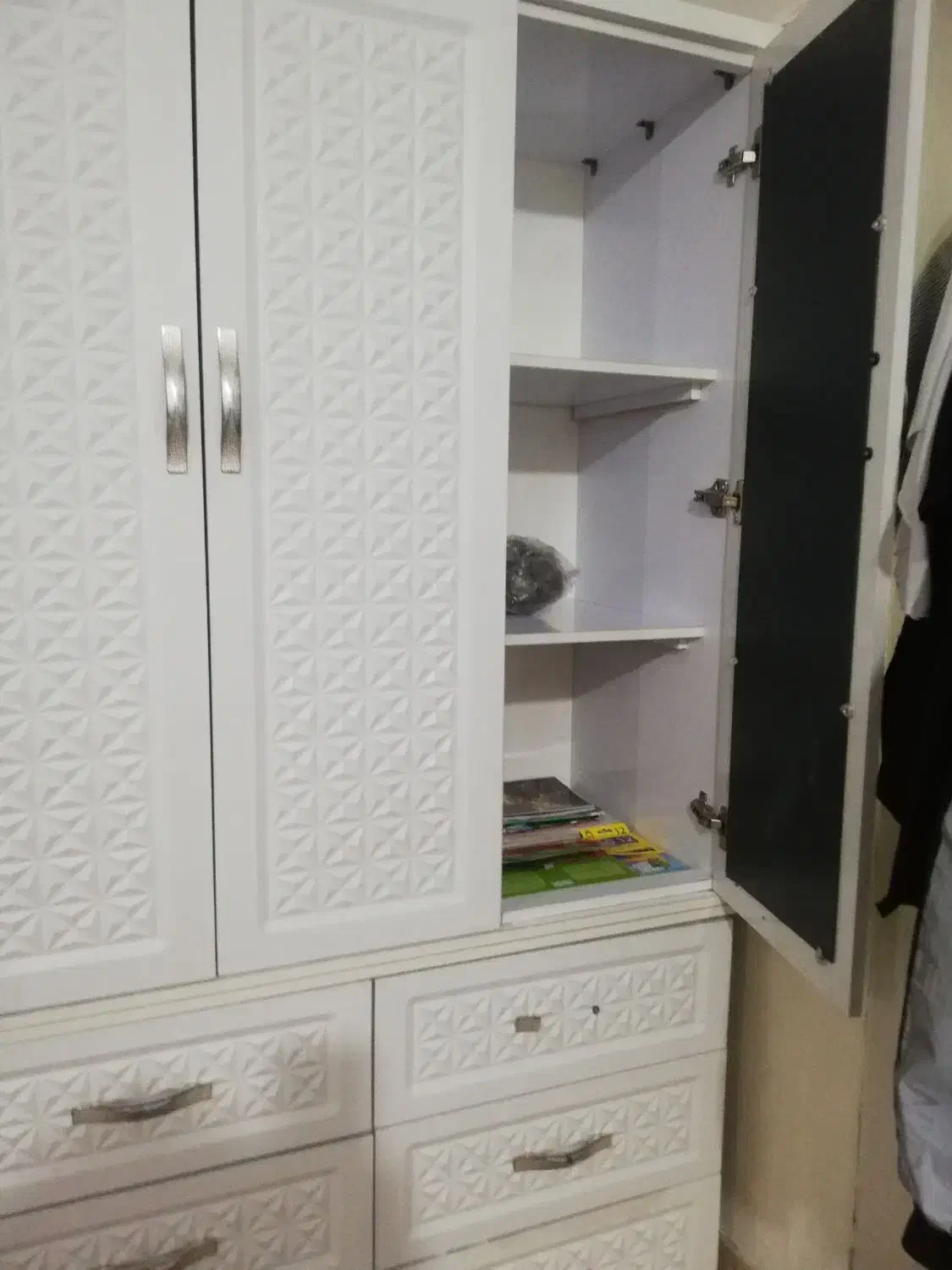 کمد دو تیکه|جاکفشی، کمد، دراور|قم, کلهری|دیوار