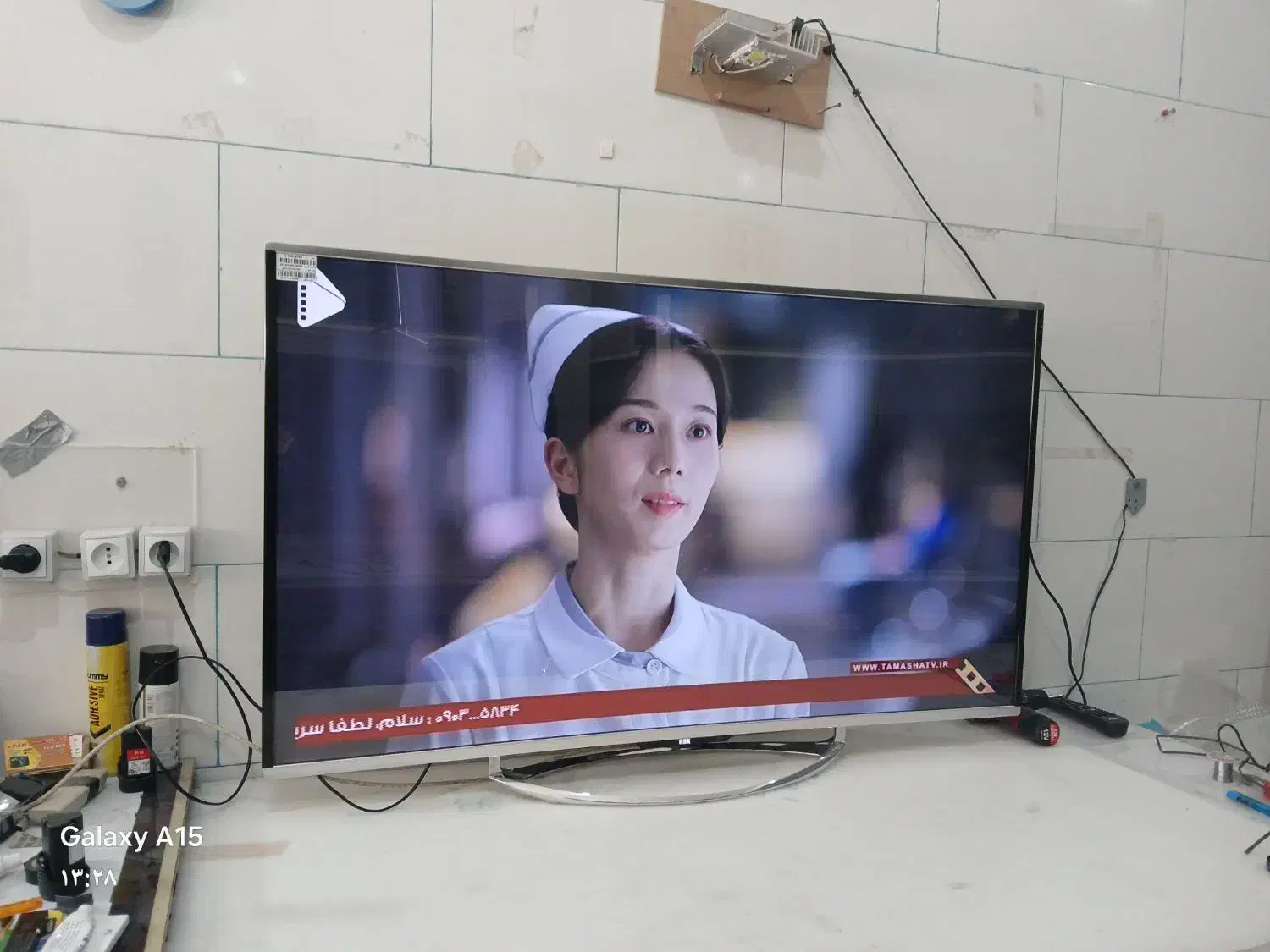 تعمیرات led lcd و خرید تلویزیون های شکسته|تلویزیون و پروژکتور|ایذه, |دیوار