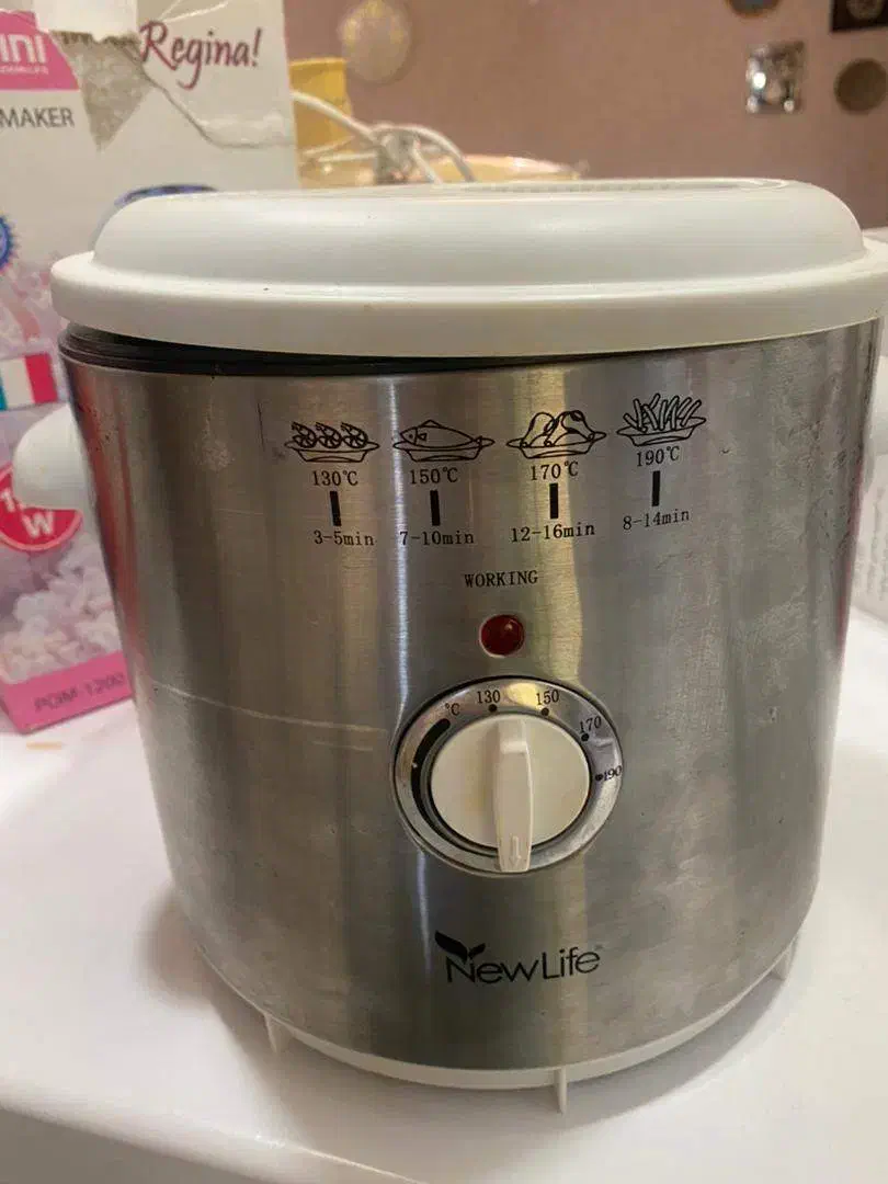 سرخ کن نیولایف|اجاق گاز و لوازم برقی پختوپز|جم, |دیوار