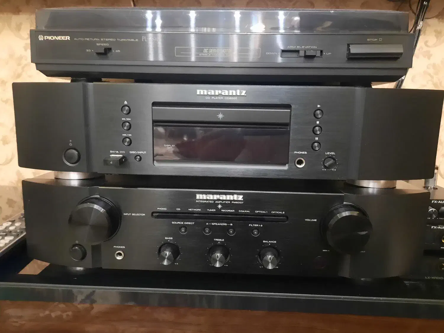 آمپ مرتنز. پلیر مرنتز. دک گرام پایونیر و|سیستم صوتی خانگی|تهران, هروی|دیوار