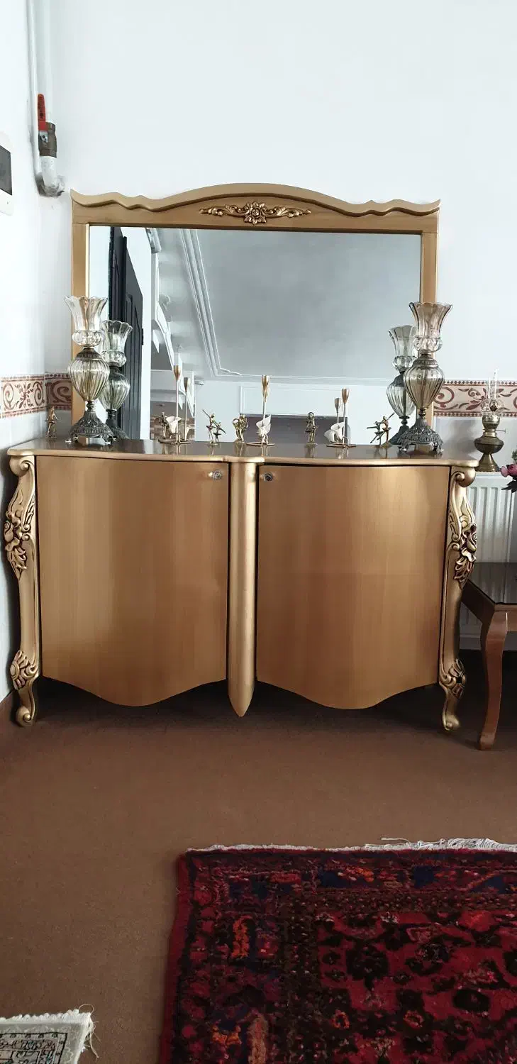 آیینه کنسول|بوفه، ویترین، کنسول|زنجان, |دیوار