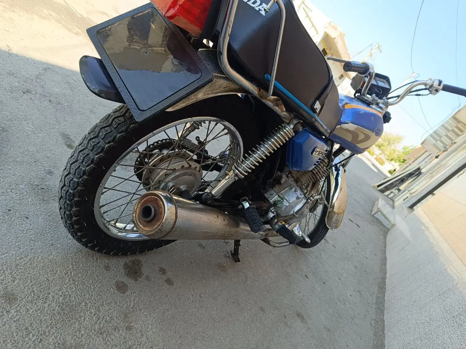 موتور ۱۲۵مزایده ای|موتورسیکلت|شهرضا, |دیوار