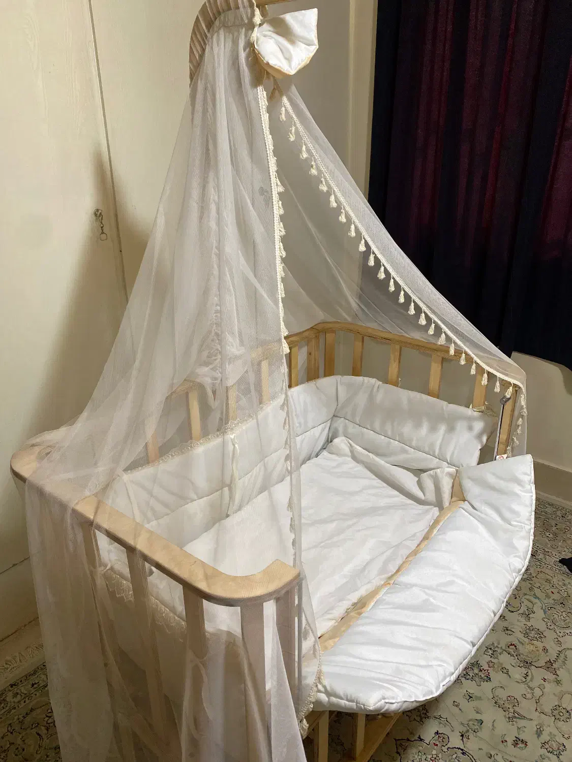 تخت کنار مادر آرامش شب، در آغوش شما|تخت و صندلی بچه|تهران, چیتگر جنوبی|دیوار