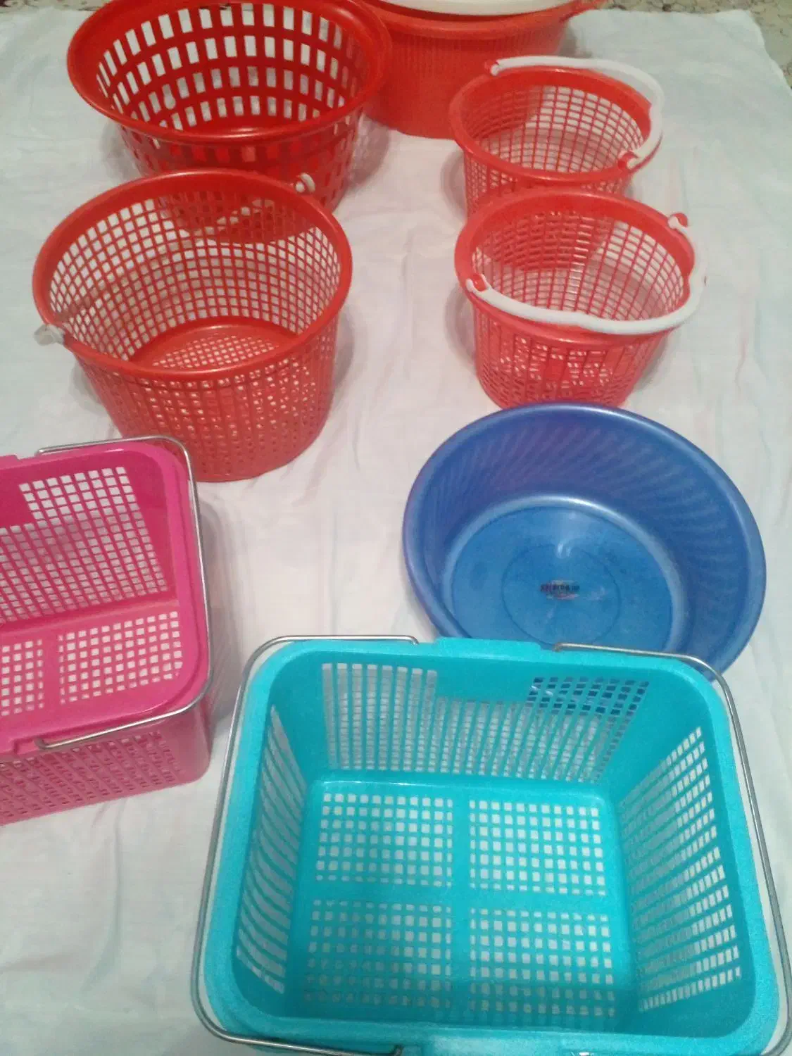 سبد پلاستیکی|ظروف نگهدارنده، پلاستیکی، یکبارمصرف|قائن, |دیوار