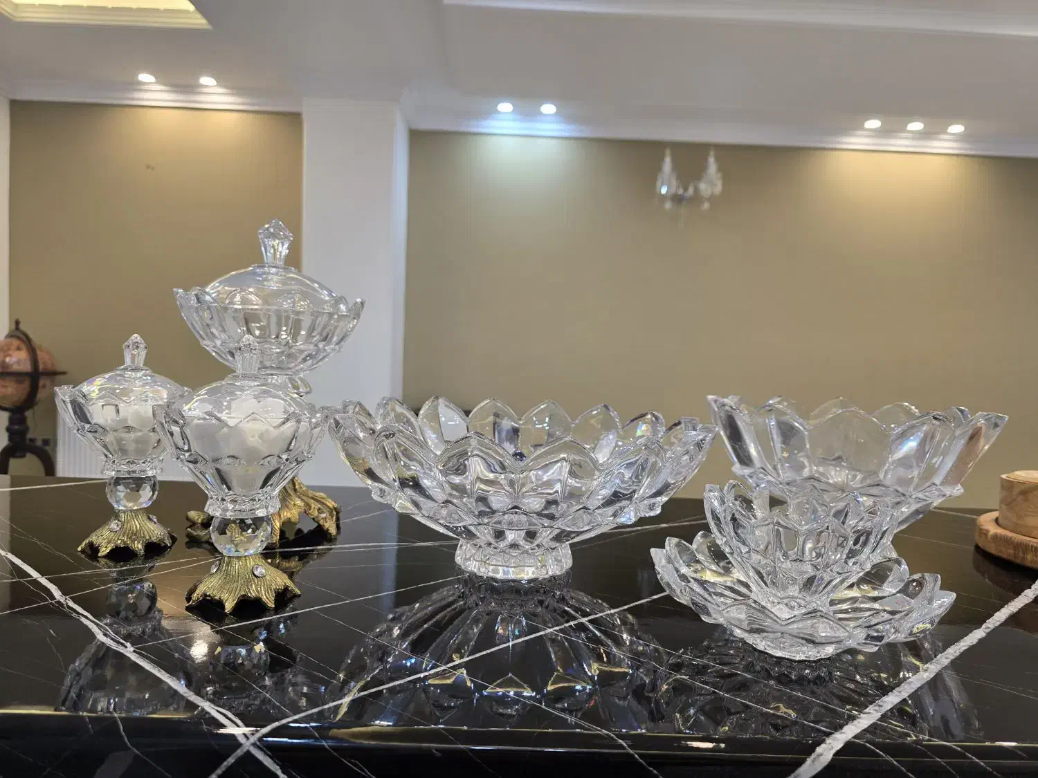 سرویس کریستال اصل بوهمیا|ظروف سرو و پذیرایی|اسلامشهر, شهرک مفیدی|دیوار