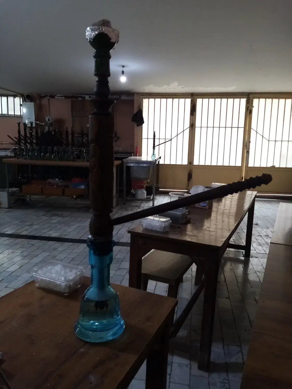 قلیان رخ دار کافه ای|کلکسیون و سرگرمی|گرگان, |دیوار