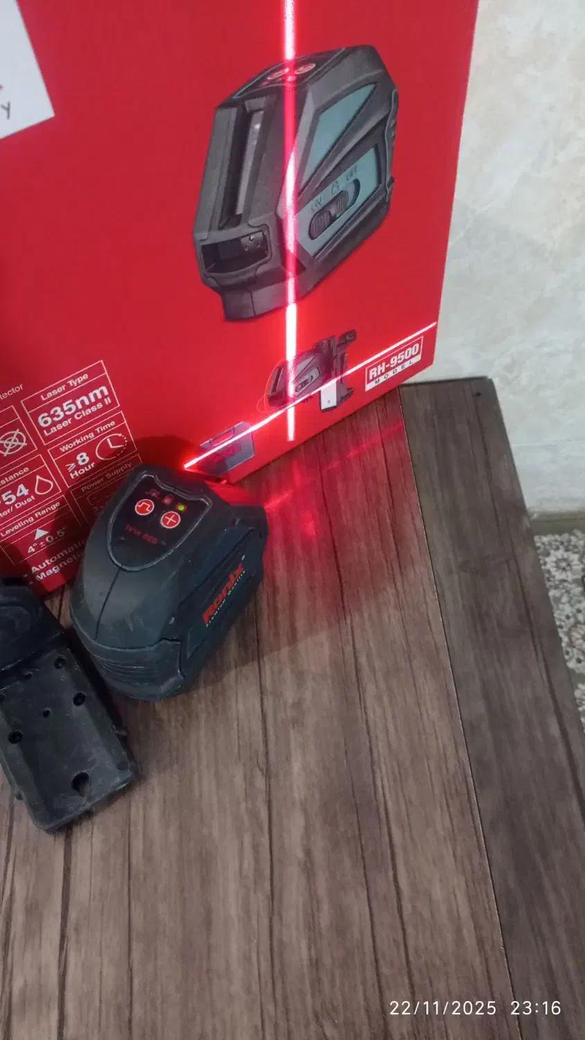 تراز لیزری رونیکس مدل 9500RH درحدنو|ابزارآلات|قم, شهرک امام حسین|دیوار