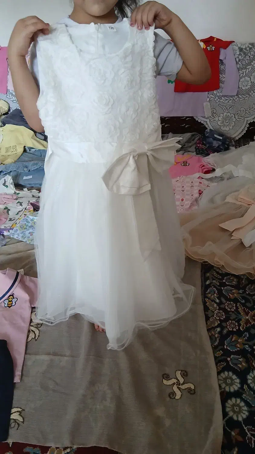 لباس عروس بچه گانه|لباس|تویسرکان, |دیوار