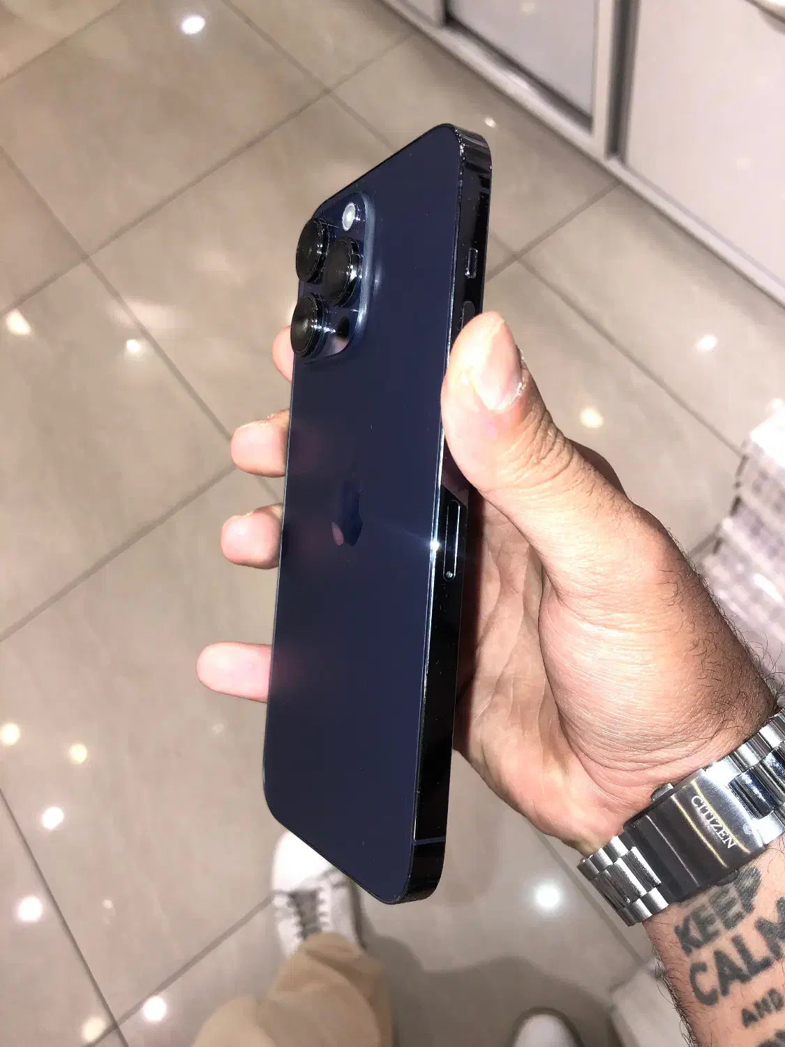 یک 14pro max باطری ۸۶ پک اصلی آماده‌ی ریجستر|موبایل|تهران, باغ فیض|دیوار