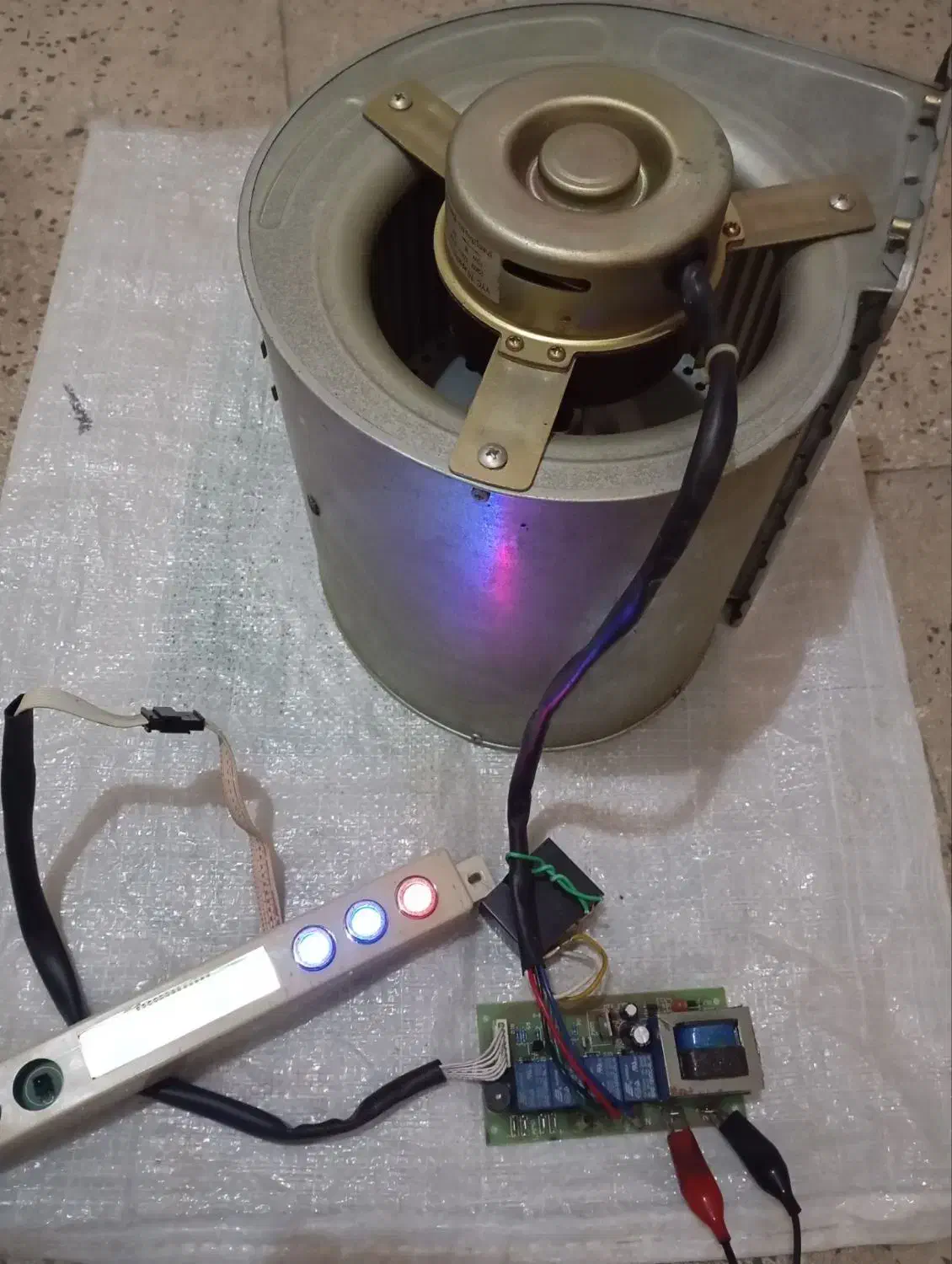 فن حلزونی|پنکه و تصفیه‌کنندهٔ هوا|الوند, |دیوار