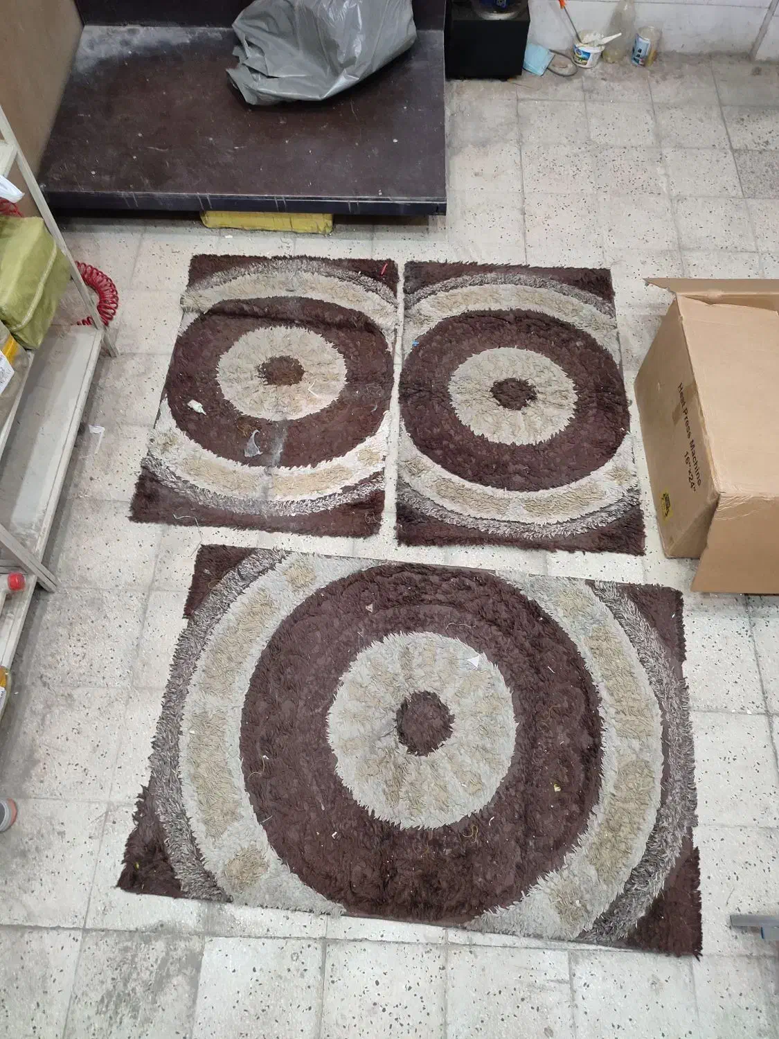 فرش سه عدد|فرش|باقرشهر, |دیوار