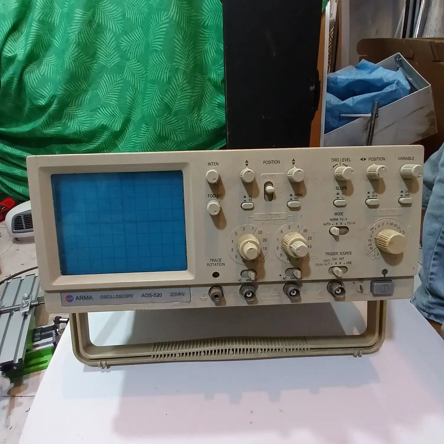 اوسیلوسکوپ۲۰مگاهرتز برند ARMAدوکانال کاملاسالم|ابزارآلات|اندیشه, اندیشه فاز ۱|دیوار