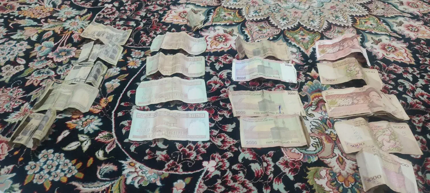 سکه و اسکناس قدیمی|کلکسیون سکه، تمبر، اسکناس|شیراز, لب آب|دیوار