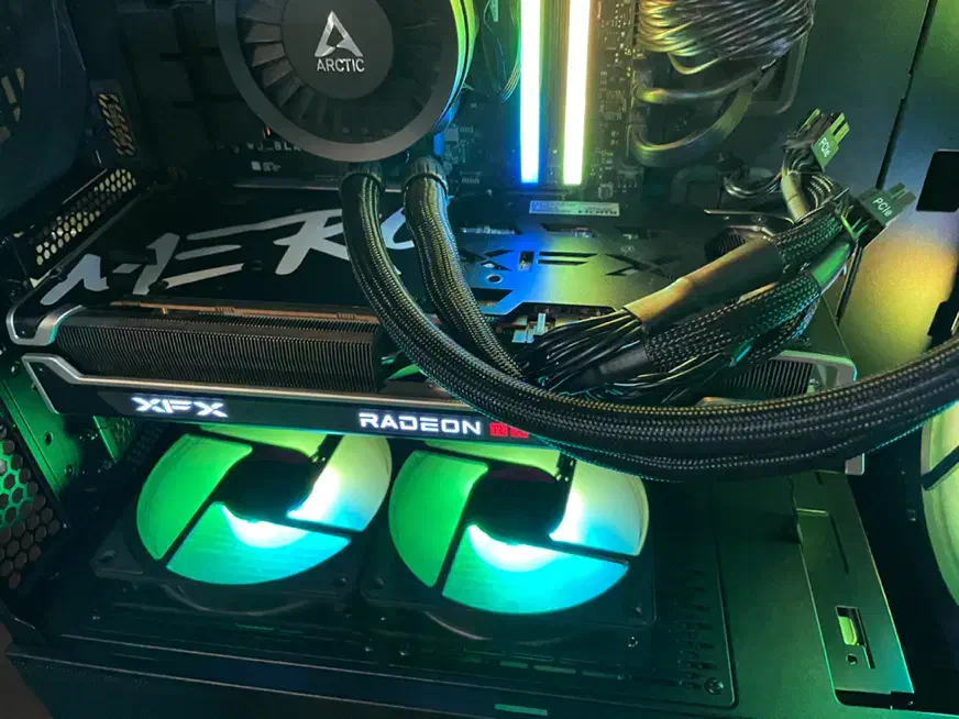 کارت گرافیک rx 6700 xt 12g xfx merc|قطعات و لوازم جانبی رایانه|تبریز, |دیوار