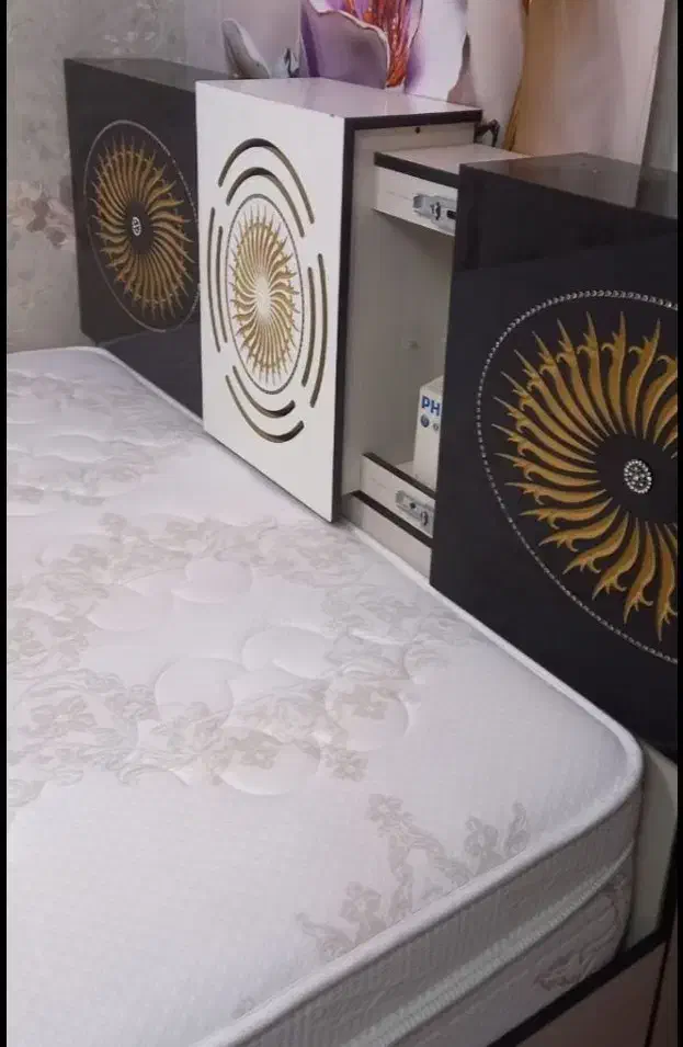 تختخواب دو نفره بدون تشک فوری|تخت و سرویس خواب|بروجرد, |دیوار