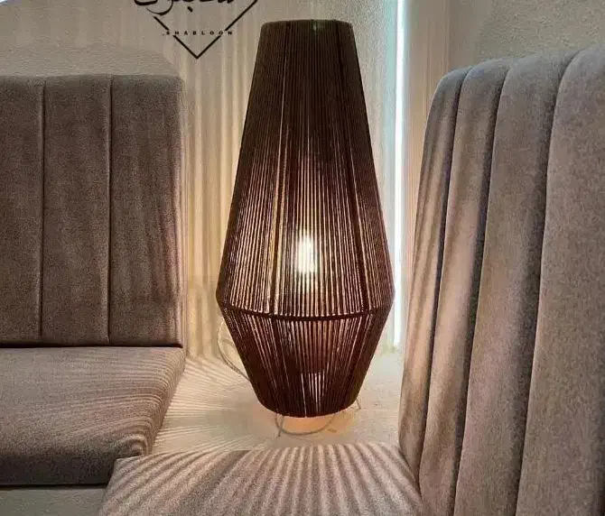 اپاژور ، مکرومه ،کنارسالنی|چراغ خواب و آباژور|کرج, باغستان|دیوار