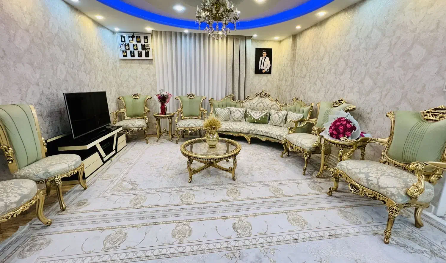 مبل سلطنتی|مبلمان خانگی و میز عسلی|تهران, کیانشهر|دیوار