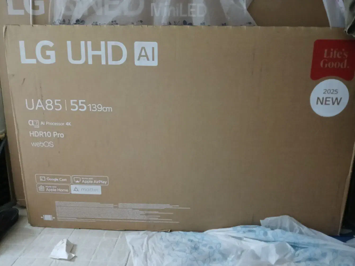 تلویزیون ۵۵ ال جی مدل UA|تلویزیون و پروژکتور|یزد, |دیوار