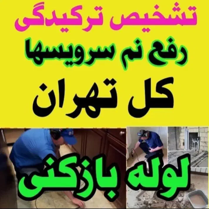 نشت یابی رفع نم تشخیص ترکیدگی بادستگاه وتعمیرات|خدمات پیشه و مهارت|تهران, فلسطین (میدان انقلاب)|دیوار