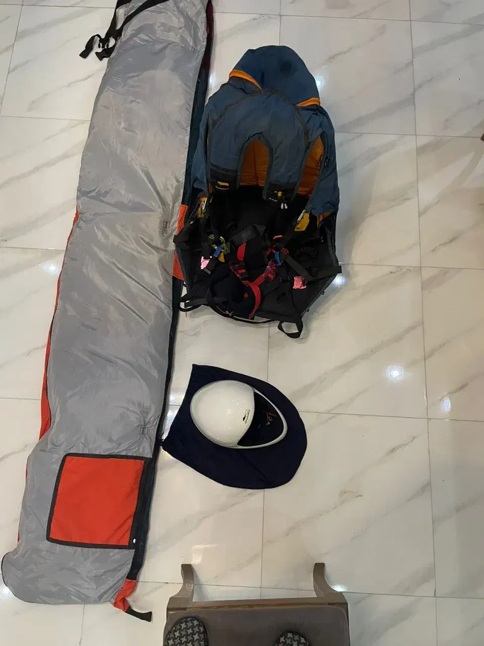 ست کامل  هارنس بال و چتر کمکی  بیسیم کلاه و ...|تجهیزات ورزشی|قائم‌شهر, |دیوار