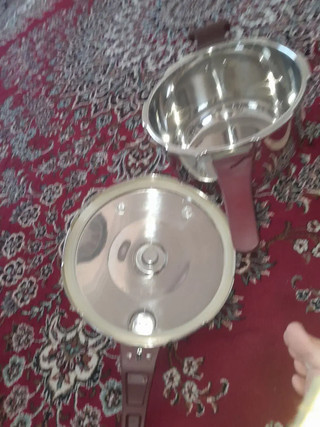 فروش زودپز نو نو اصلا استفاده نشده تمام استیل|ظروف پخت‌وپز|شریف‌آباد, |دیوار