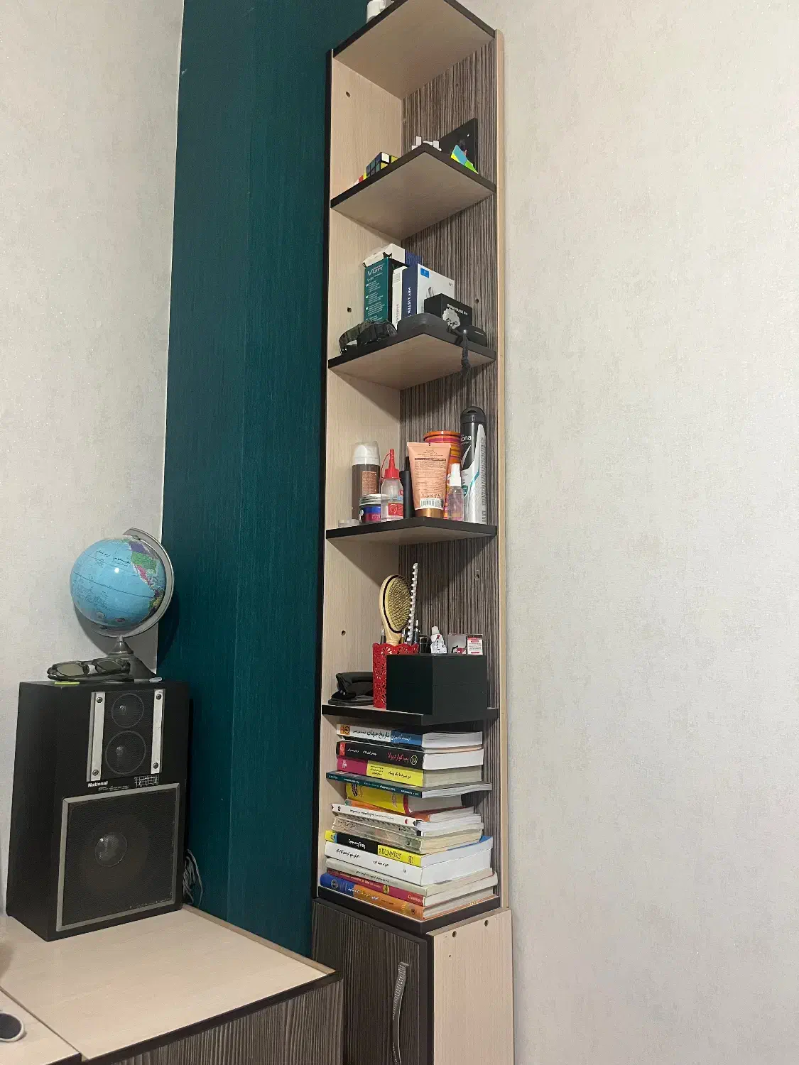 ۳ کتابخانه ام دی اف|کتابخانه، شلف، قفسههای دیواری|کرج, گوهردشت|دیوار