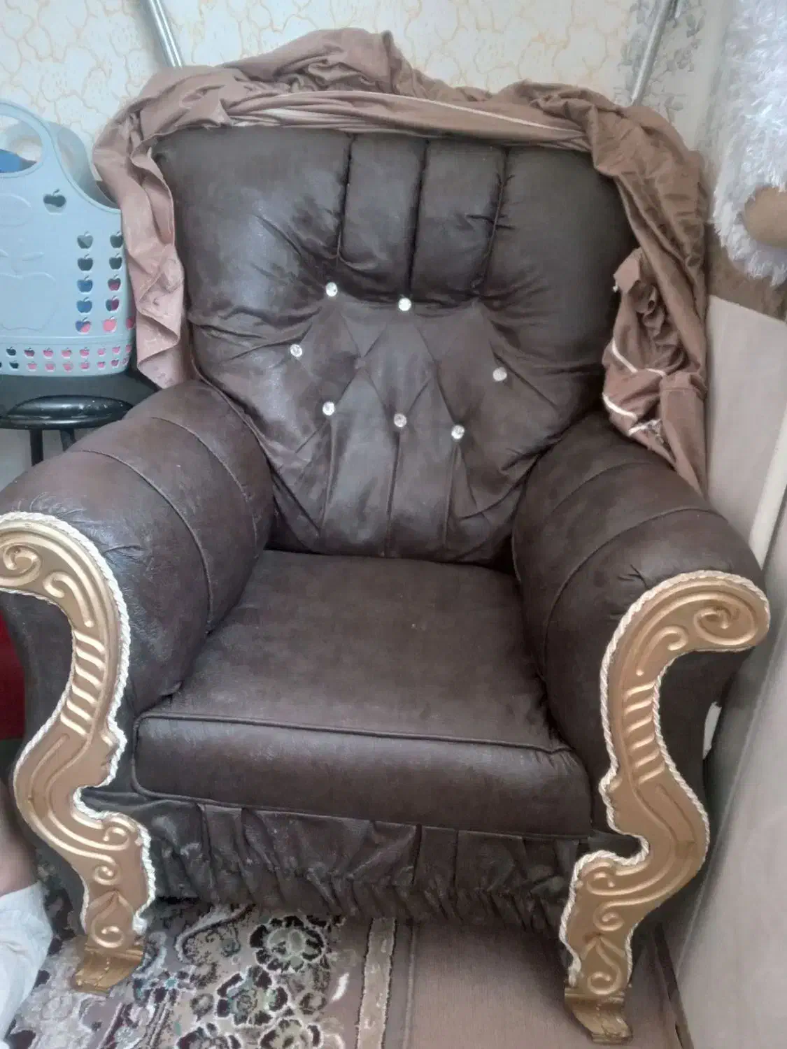 مبل یک نفره|مبلمان خانگی و میز عسلی|اسلامآباد غرب, |دیوار