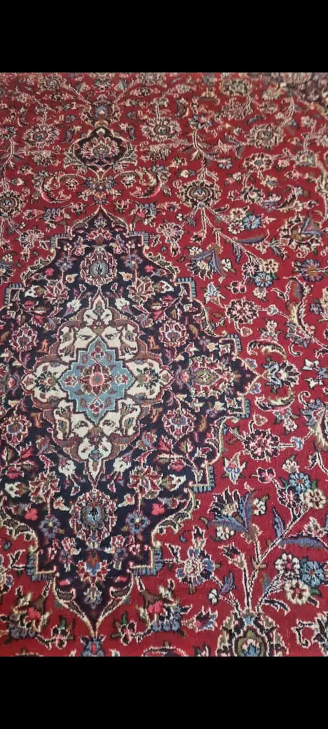 فروش دو تخته فرش ۱۲ متری قرمز مشهد|فرش|فردیس, طالقانی|دیوار