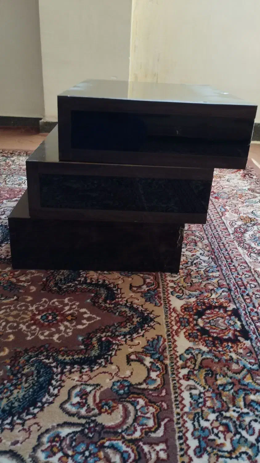 سه عددباکس رنگ قهوه ای|میز تلویزیون|بانه, |دیوار