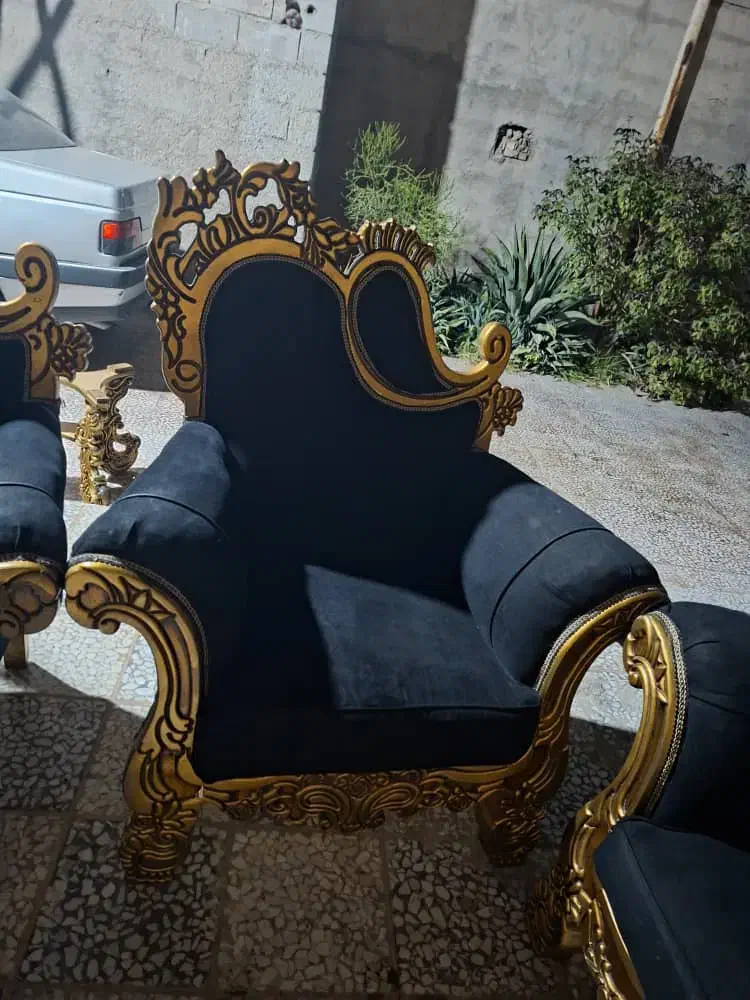 مبل سالم ۷نفره ونهارخوری ۶نفره باهم فروشی هست|مبلمان خانگی و میز عسلی|بندرعباس, |دیوار