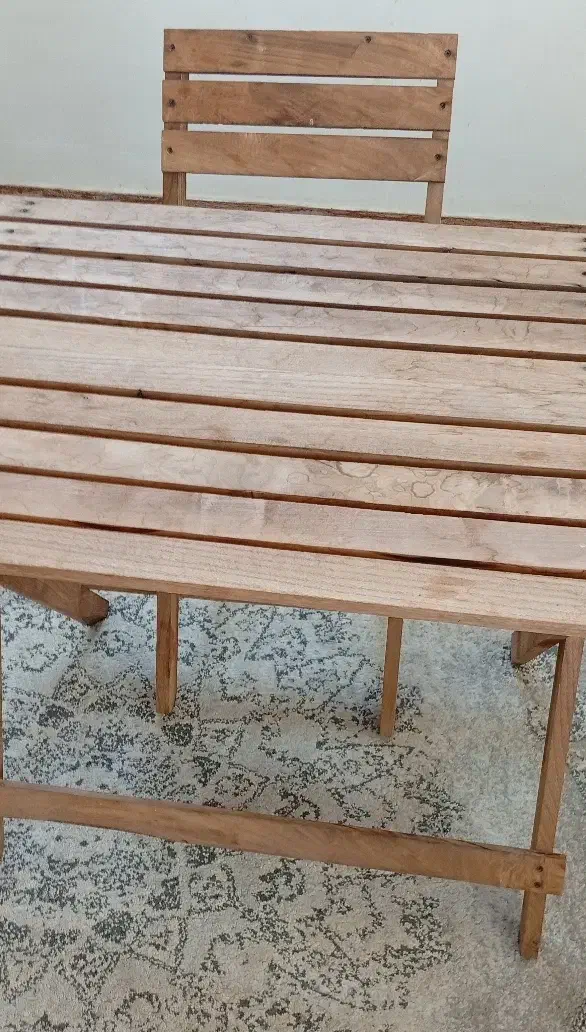 میزو صندلی چوبی تاشو|صندلی و نیمکت|گنبد کاووس, |دیوار